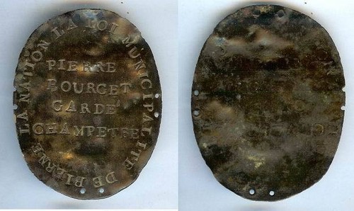 Plaque métier bierne - métier,