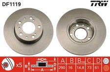 Disque Frein Axial Avant pour