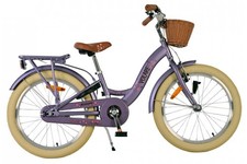 Volare Blossom Vélo Pour Enfant Pour Filles - 20 Pouces En Violet Pour Aventures