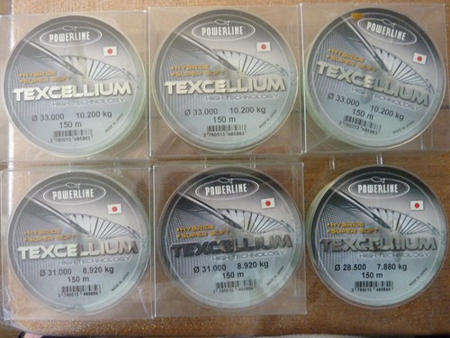 Lot bobines nylon powerline - 6,