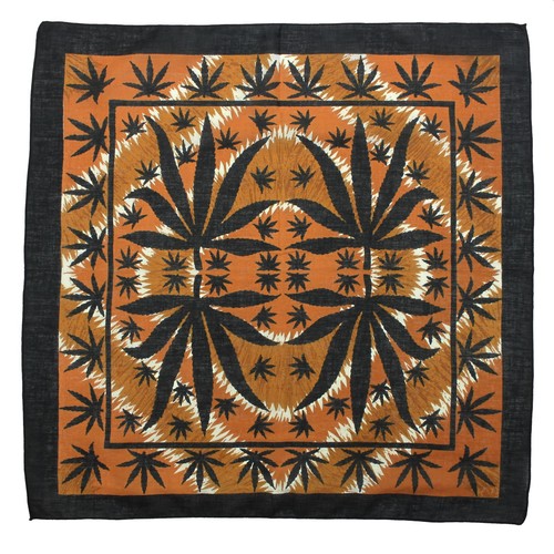 écharpe bandana feuille - Écharpe,
