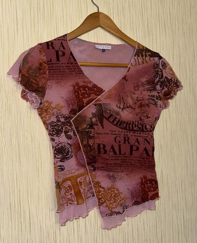 Vintage top graphic - top, jean