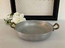 225⚜️ Ancien Plat Rond en