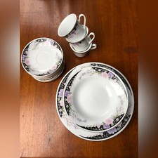 Service table porcelaine - table,