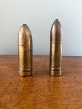 WW1- 2 briquets de Poilus-Art de tranchée / 1914-1918 French trench art lighters