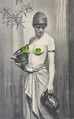 Porteuse eau après - porteuse, d'après