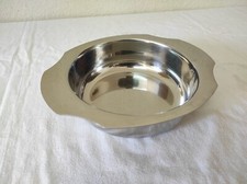 Petit Plat creux, Saladier en acier inoxydable Bouillet Bordelle