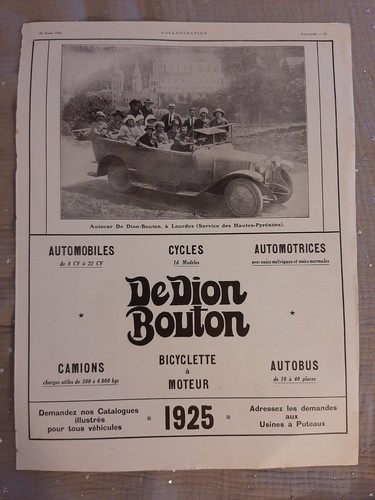 Pub presse ancienne dedion - pub, de