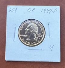 USA Georgia Quarter 1/4 Dollar