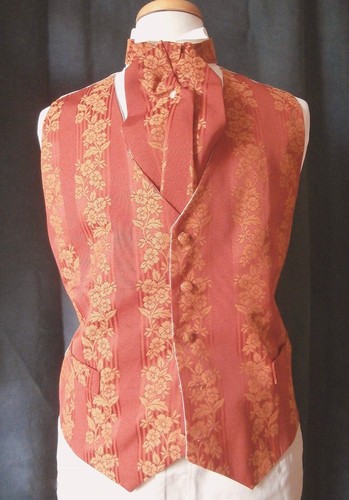 Gilet mariage homme damasse - de,