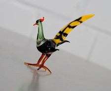 Verre de Murano faisan animal