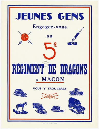 Armée 5ème régiment - armée,