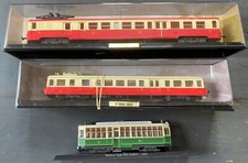 ATLAS HO lot de 3 michelines tramway neufs boites statiques mais comme Jouef