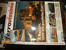 32§§ Revue Ferrovissime n°29 Dossier Class 66 / Rungis Rhonexpress / Train Jaune