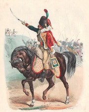 Officier chasseurs garde - officier, de
