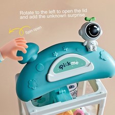 Jouet coloré pour enfant machine à griffes avec musique idéal pour fêtes et