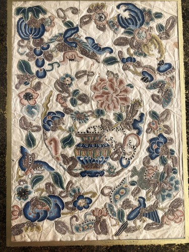 Tableau broderie chinoise - broderie,