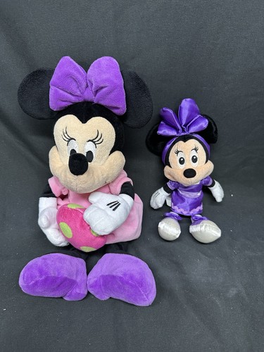 Two minnie mouse stuffed - two,