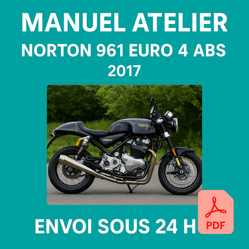Manuel atelier norton 961 euro - norton,
