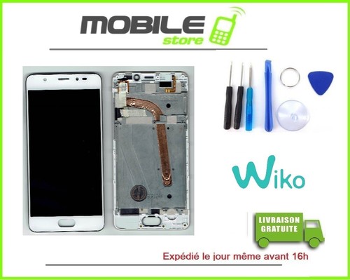 Ecran lcd vitre - vitre, wiko