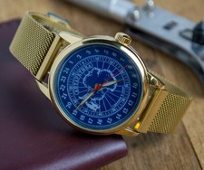 Raketa Polar Automatique Montre Hommes 24 Heures Russie Soviétique Idée Cadeau -