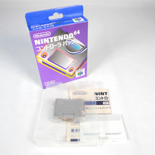 Carte Mémoire Memory Card Controller Pak Nintendo 64 N64 Officiel NUS-004 Jap 1