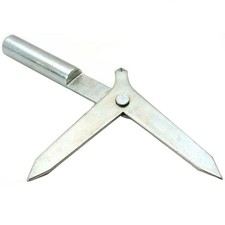 Détecteur central à barre ronde - outil de marquage de précision pour le trav...