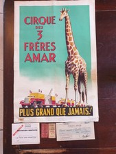 Affiche cirque originale - affiche,