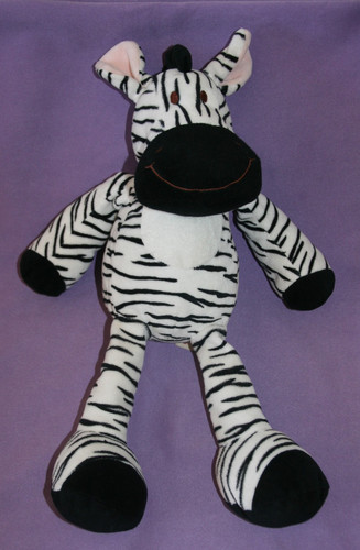 Nicotoy doudou peluche zebre - peluche,
