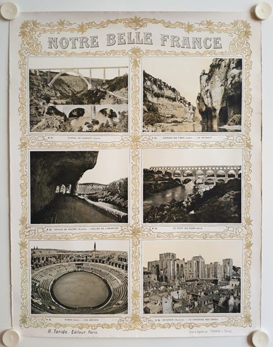 Affiche tourisme notre belle - tourisme,