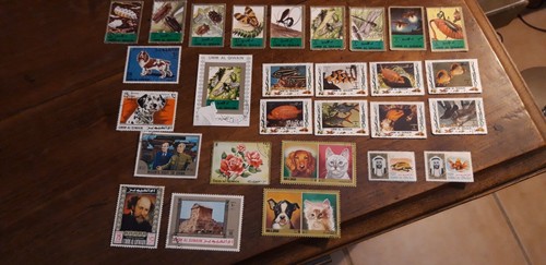 Timbres umm qiwain stamps - al,