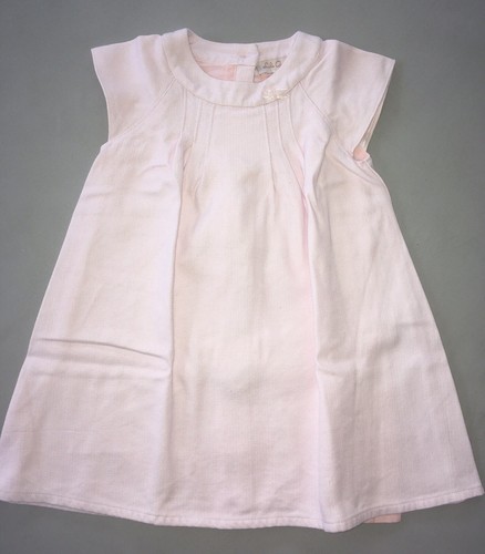 Lili gaufrette robe - gaufrette, rose