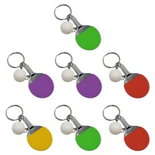 7pcs Chaînes clés Anneaux