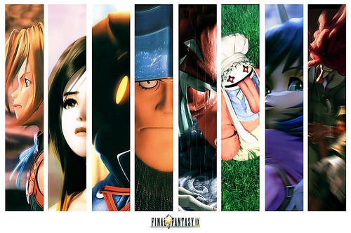 Final fantasy characters - fantasy, ix
