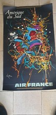 AFFICHE AIR FRANCE ORIGINALE