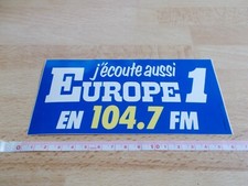 Autocollant Radio EUROPE 1