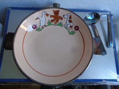 Ancienne assiette bouillie - a,