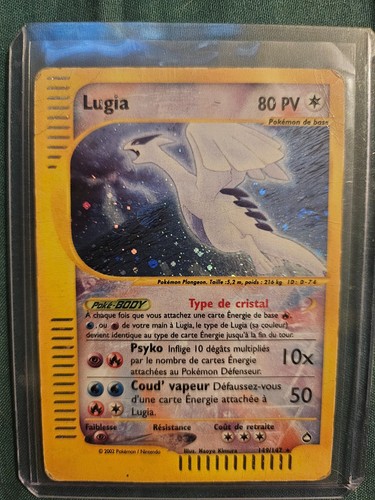 Carte pokémon lugia aquapolis - carte,
