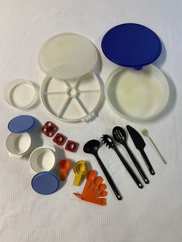 Vintage tupperware mixed lot - mixed,