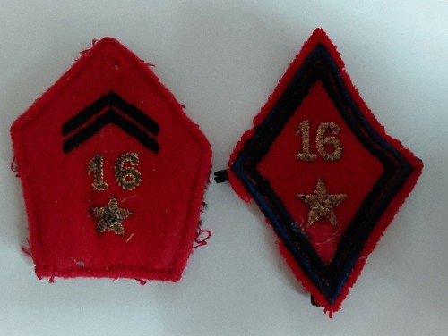 Lot insignes tissus - 2,