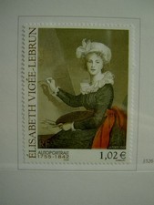 France 3526 ** Tableau Vigée Lebrun  en 2002