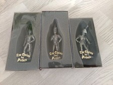 Lot LES ETAINS DU PRINCE 3 Figurines en boite d origine 