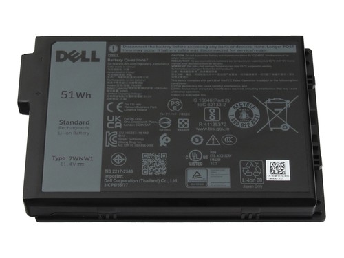 Dell 0dp3kf original batterie - 0dp3kf,