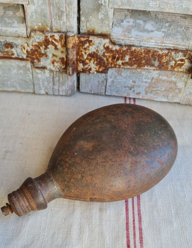 Ancienne gourde fer soldat - en,
