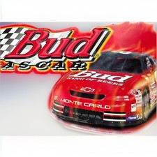 Vintage 1998 Bud Racing Métal