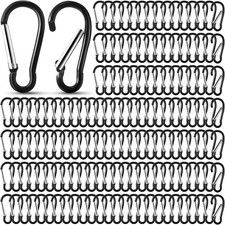 300 Pcs 2" Carabiner Bulk