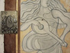 Dessin aquarelle tableau art