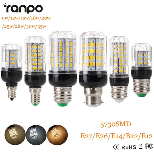 E27 e14 b22 5730 smd - b22, maïs