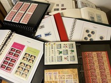 Lot 1000 - Caisse remplie de faciale en € / fr total 4920€ plusieurs albums