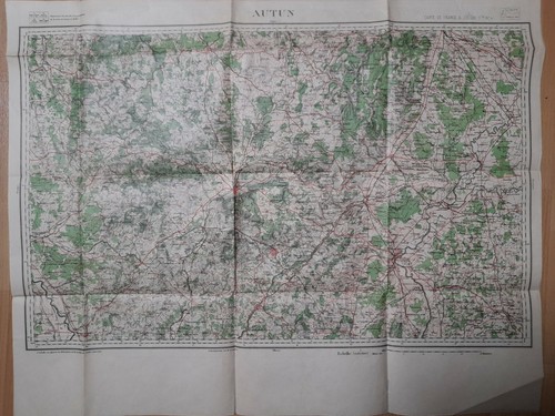 Carte géographique ancienne - carte,